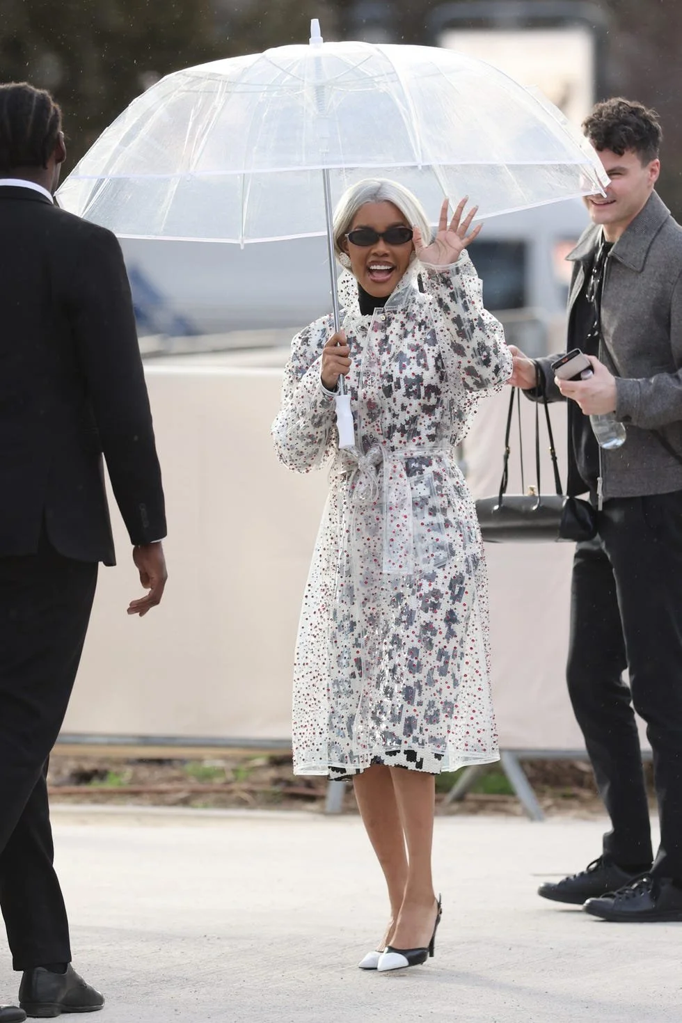 Teyana Taylor Brought Futuristic Glam &amp; Silver Hair to the Chanel Fall 2026 Show