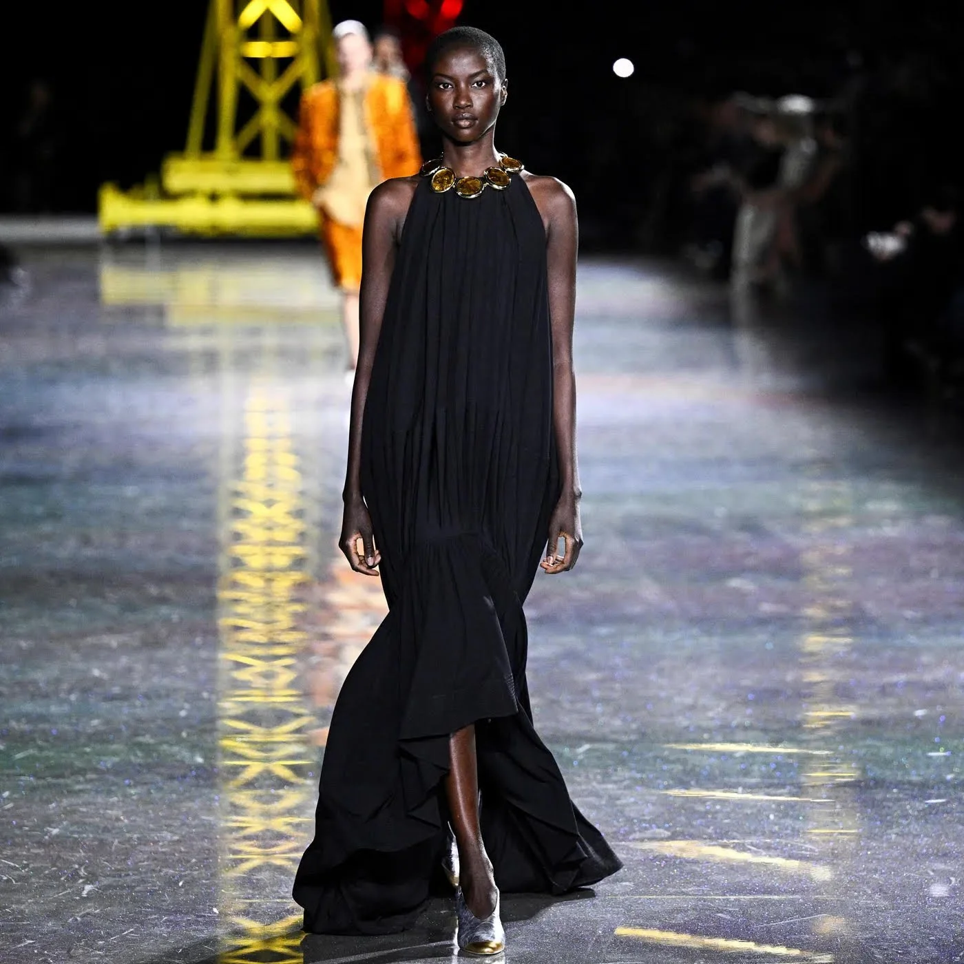 Anok Yai Makes a Triumphant Return to the Runway After Surviving a Life-Threatening Sepsis Battle