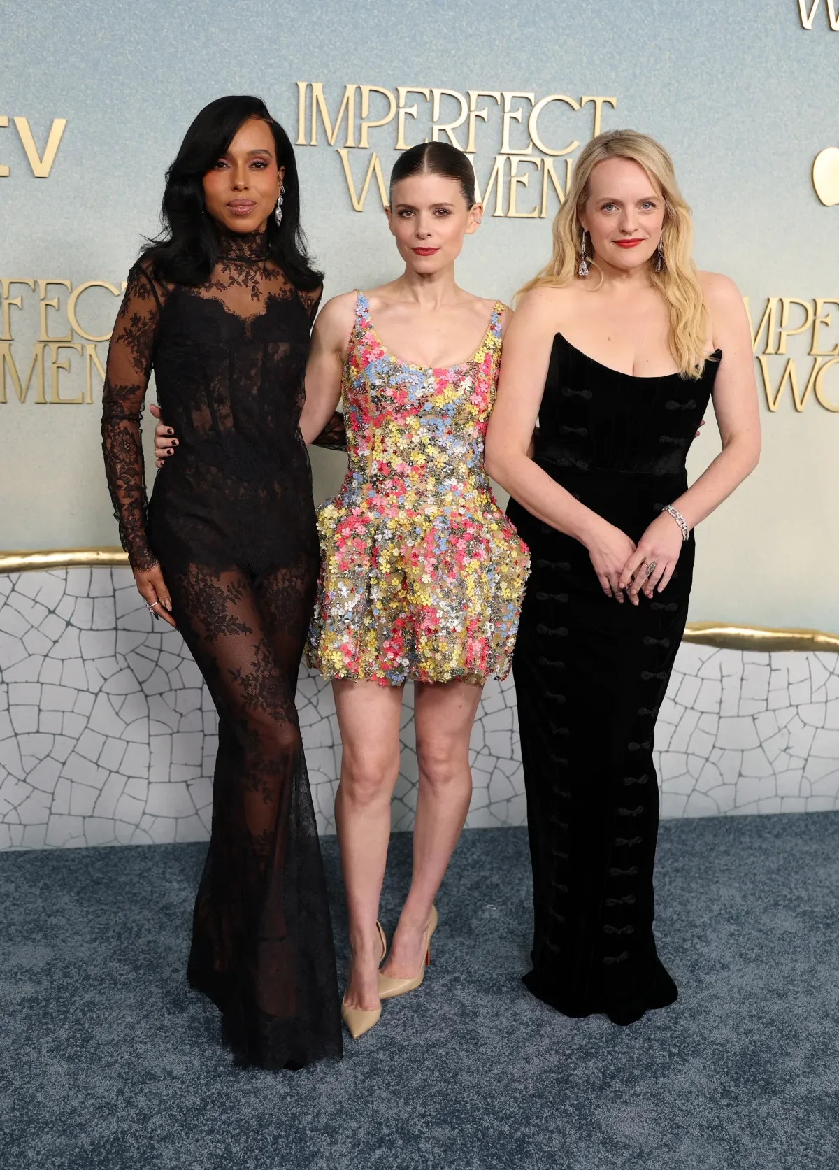 ‘Imperfect Women’ LA Premiere: Kerry Washington, Elisabeth Moss and Kate Mara Bring Glamour to the Red Carpet