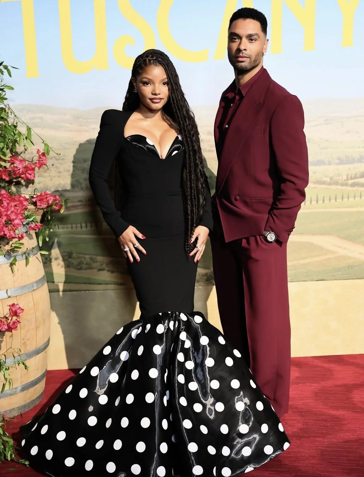 Halle Bailey &amp; Regé-Jean Page Bring the Romance to NYC for You, Me, &amp; Tuscany Premiere