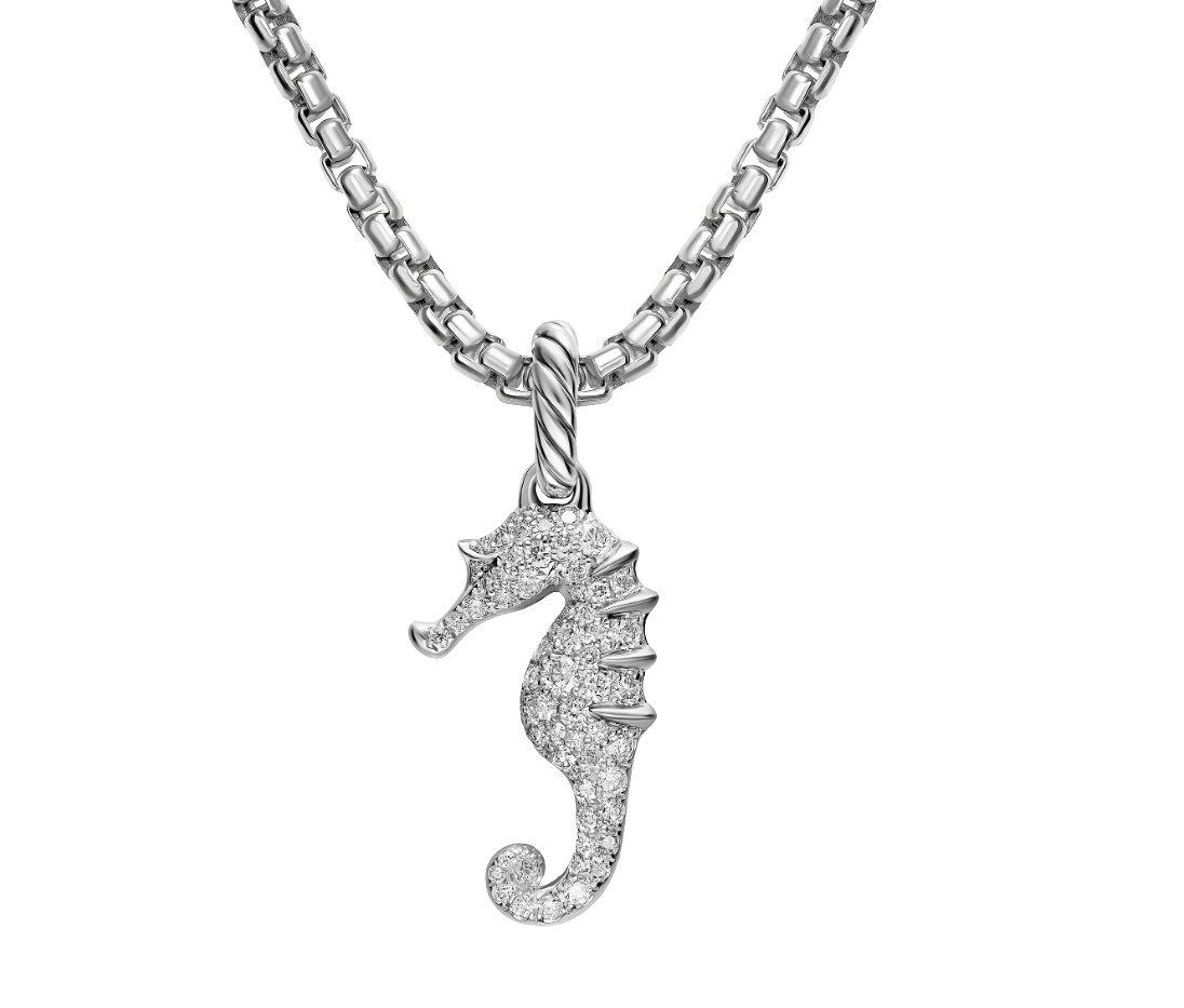 David Yurman  Seahorse Amulet
