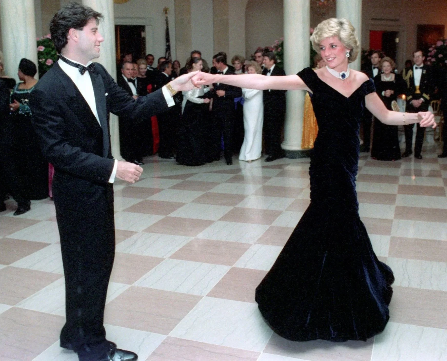 Pop Culturette Flashback: When Princess Diana Danced with John Travolta at the White House