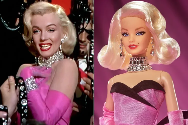 Marilyn Monroe’s Most Iconic Pink Dress Is Getting the Barbie Treatment