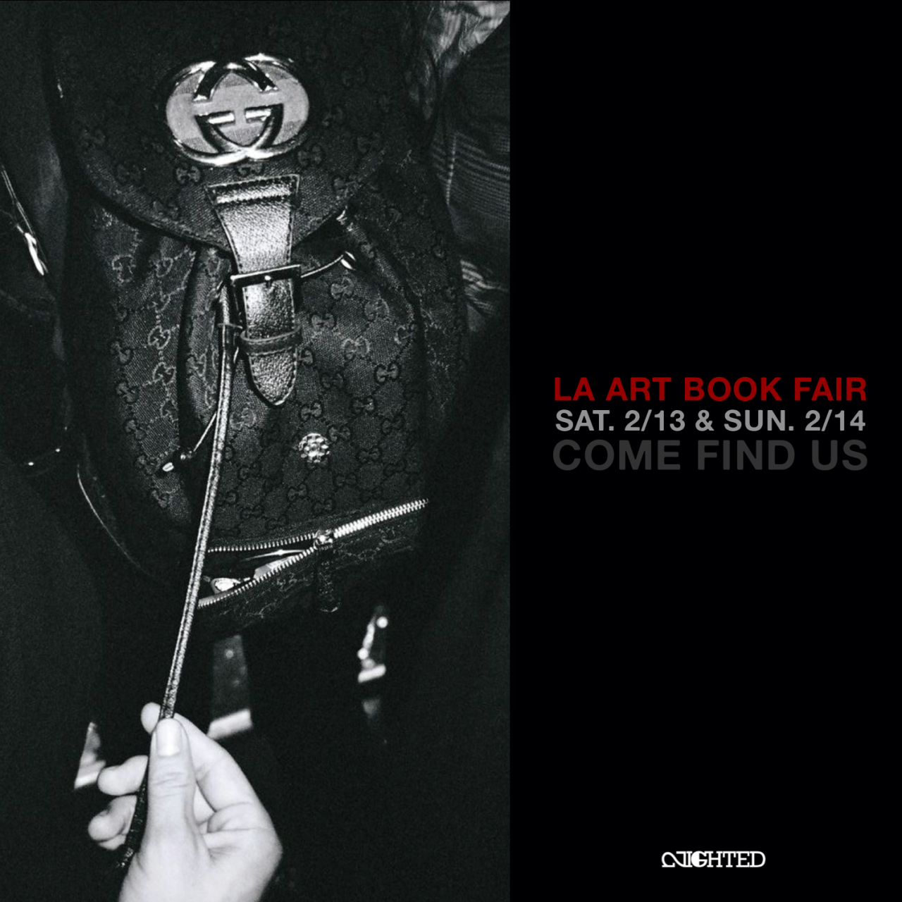 LA:: We’re road tripping down to LAABF this weekend with backpacks full of zines and books. Check our Instagram (( @NIGHTEDLife )) for live updates about where you can find us.