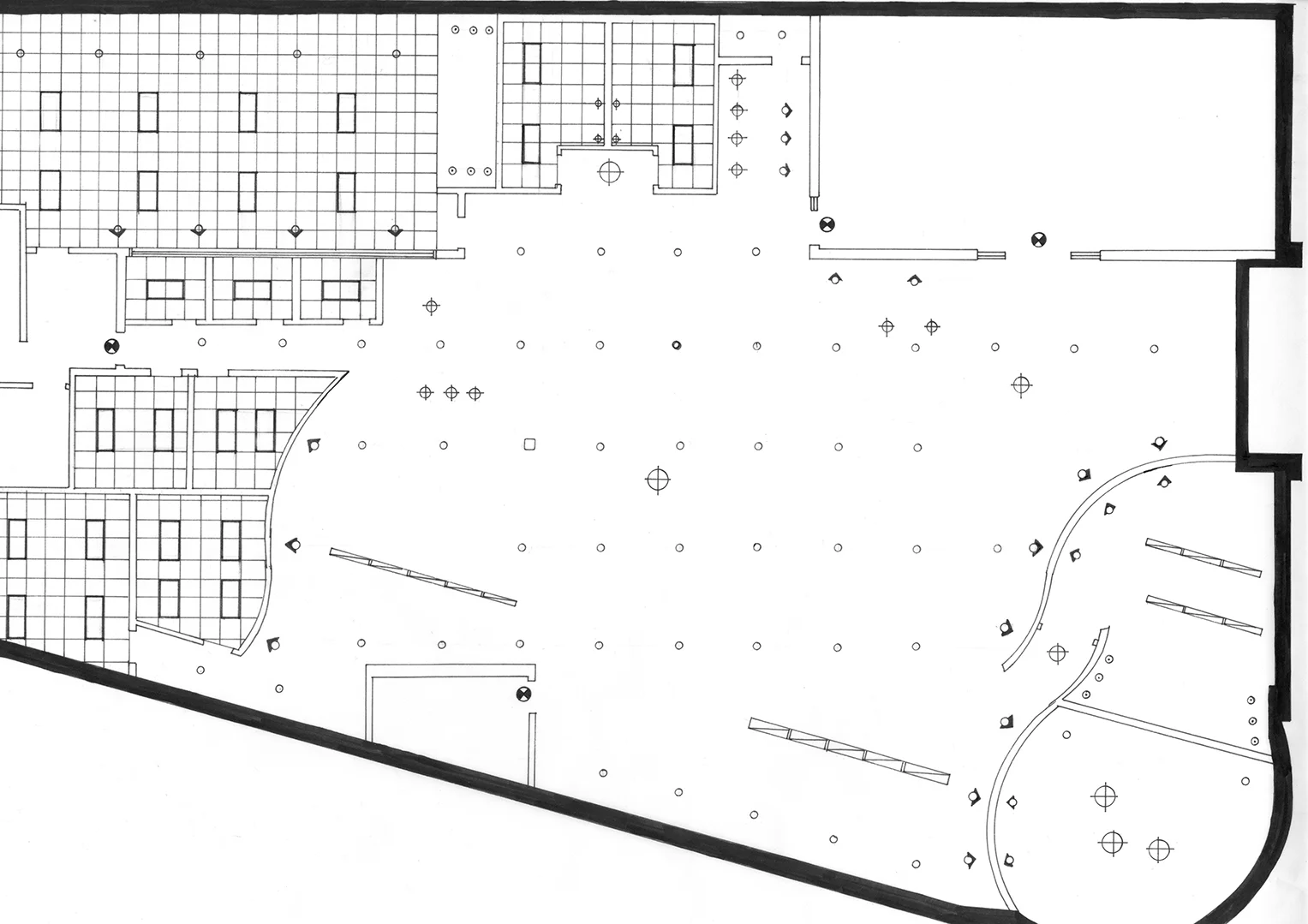 2nd Level Ceiling Plan - Hand drafted