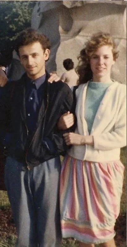 With Dima in Leningrad, Summer 1983