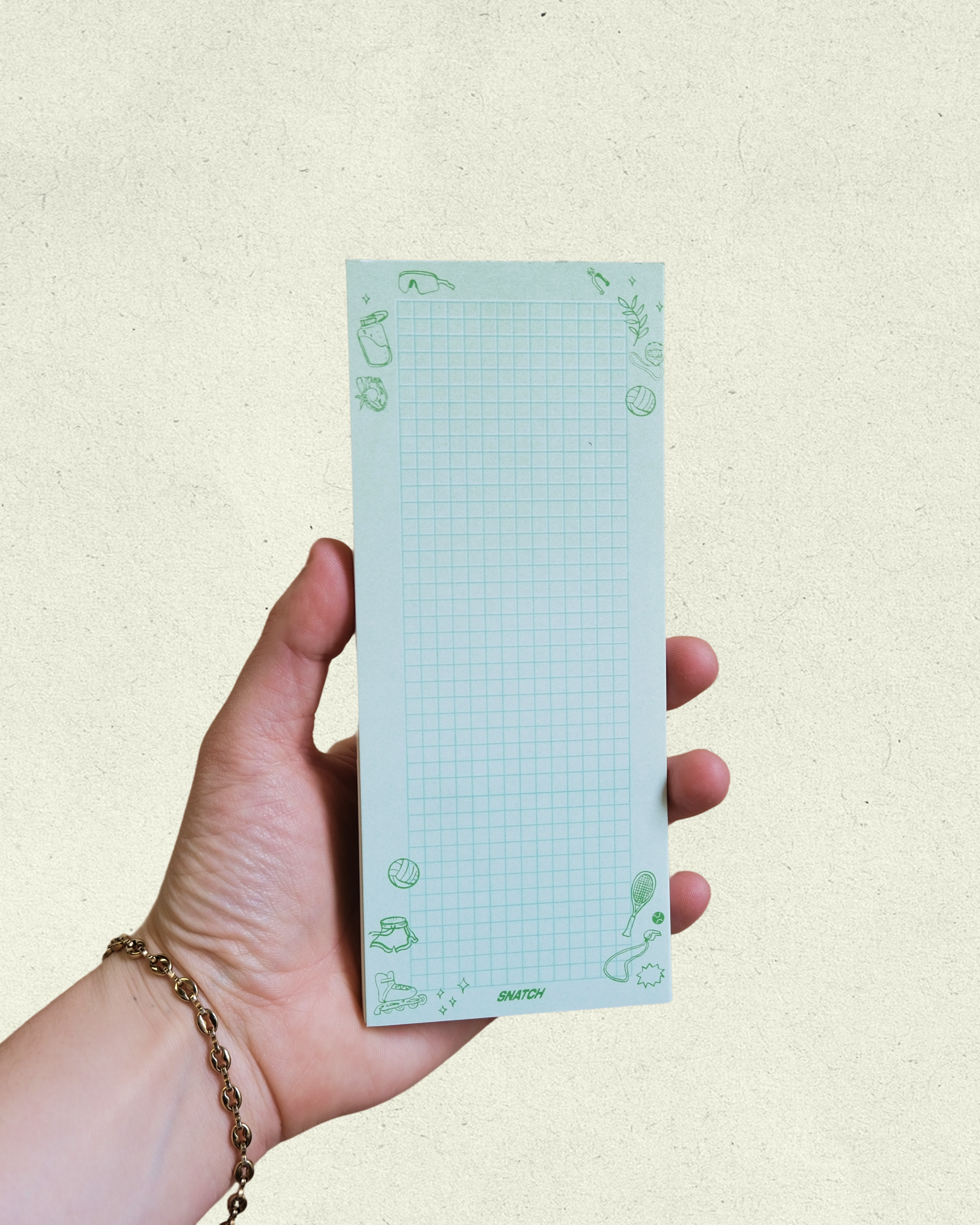 Sporty Notepad Green.png