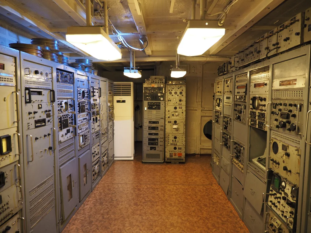  Ancient electronics room 