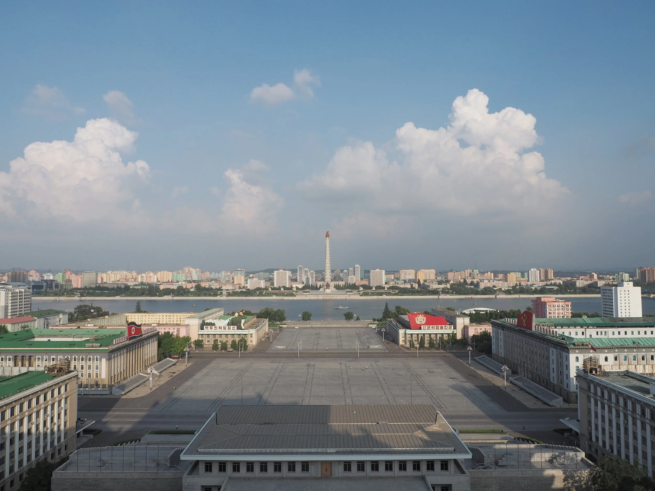  View from the top of the Grand People's Study House 