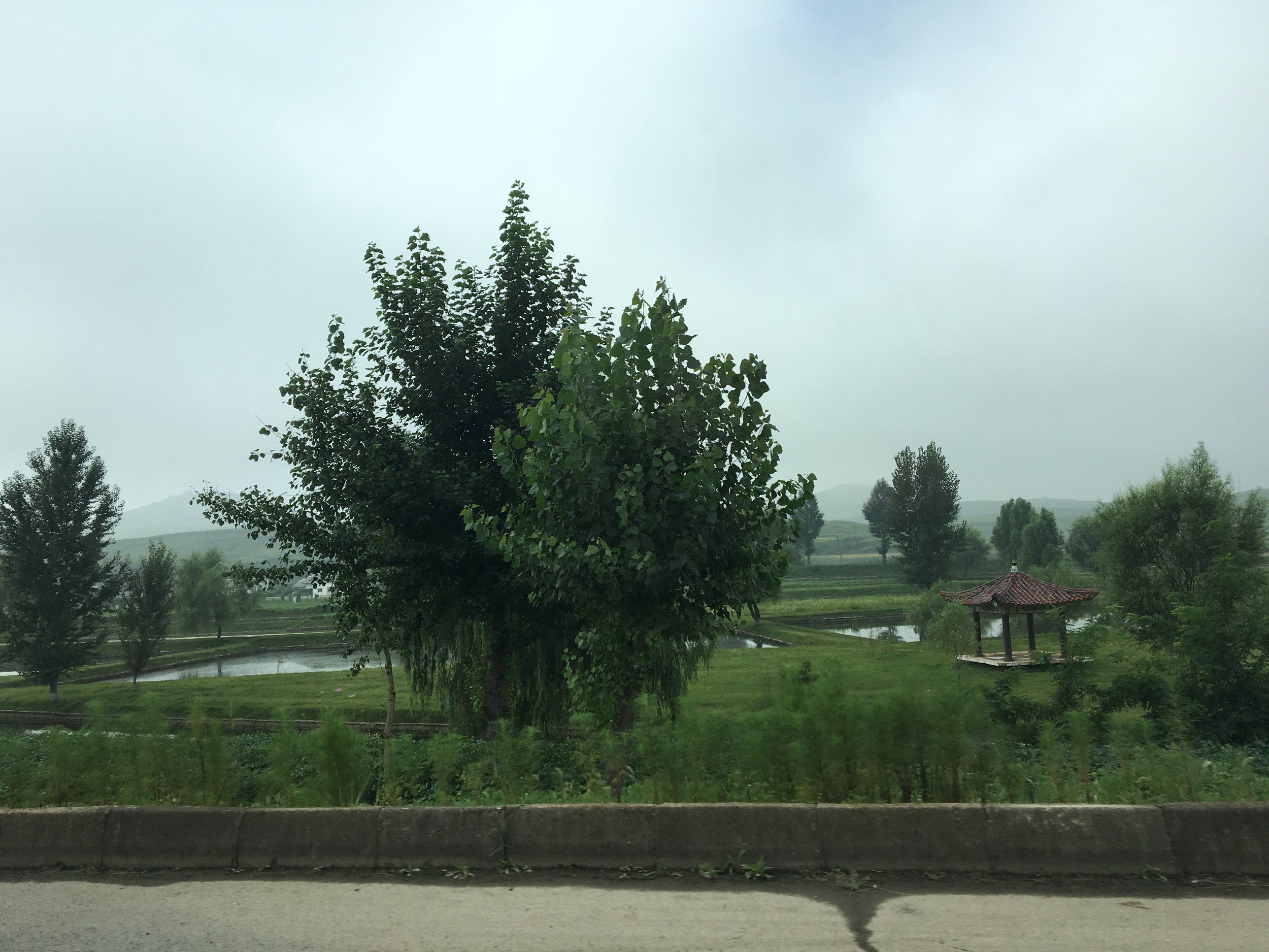 Countryside between Pyongyang and Kaesong