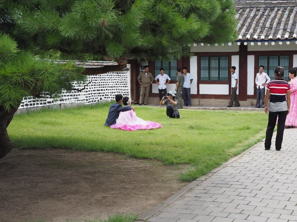  Wedding photos taken at the museum 