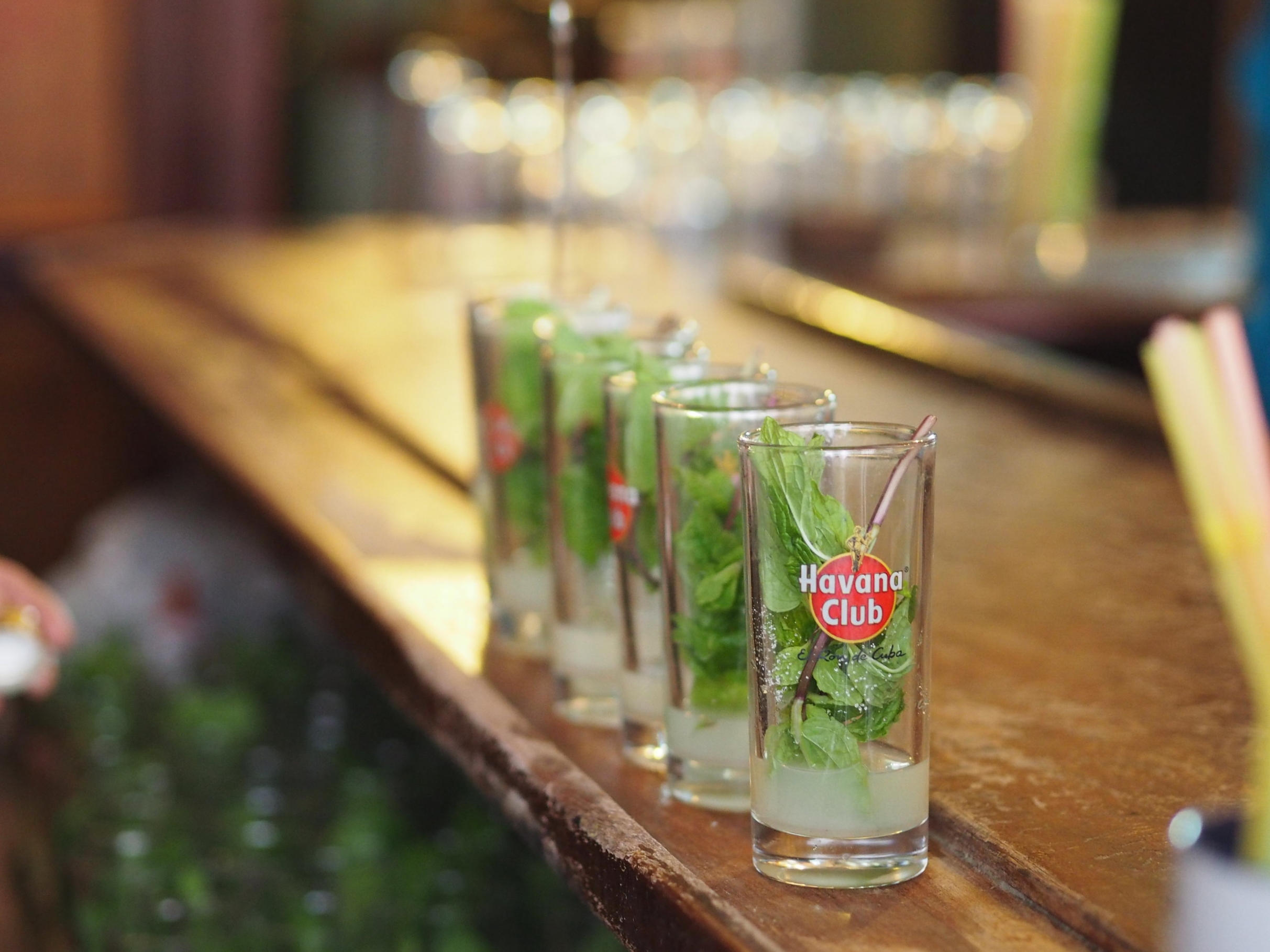 Havana Club Mojitos at El Bodeguita del Medio
