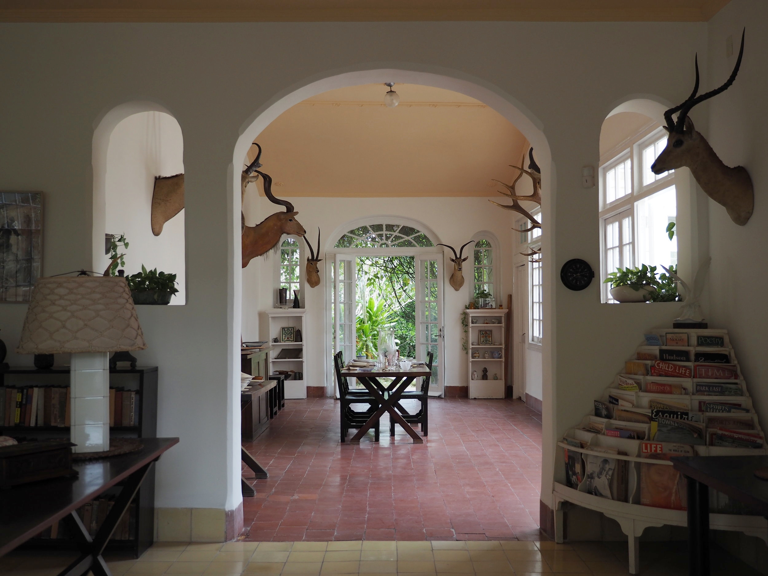 Hemingway's dining room