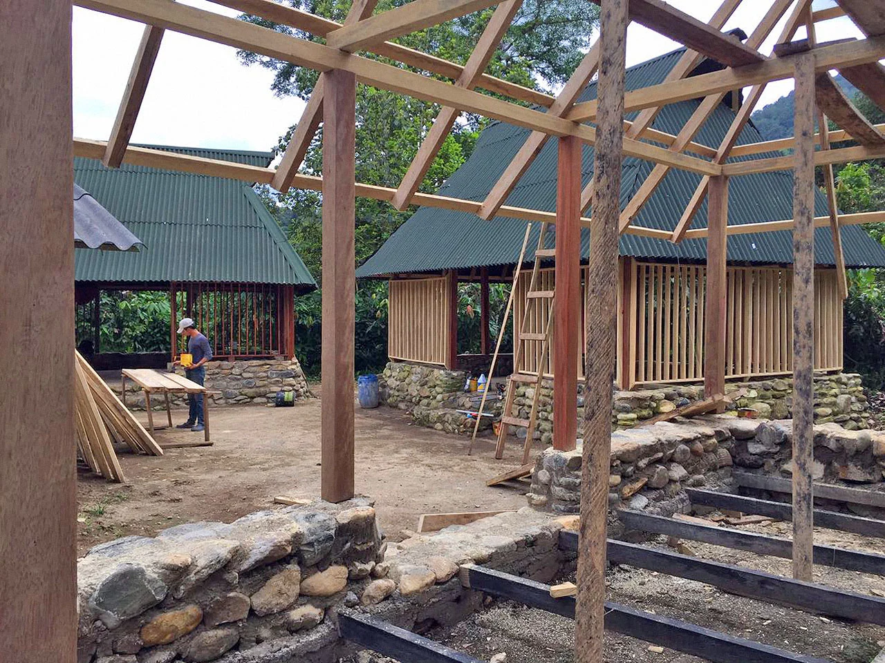 Visita al proyecto Escolar de Ableizhi