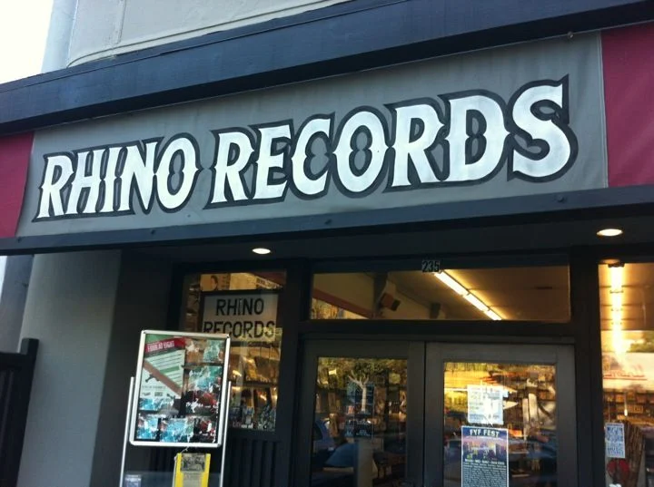 Rhino Records, Claremont, CA.