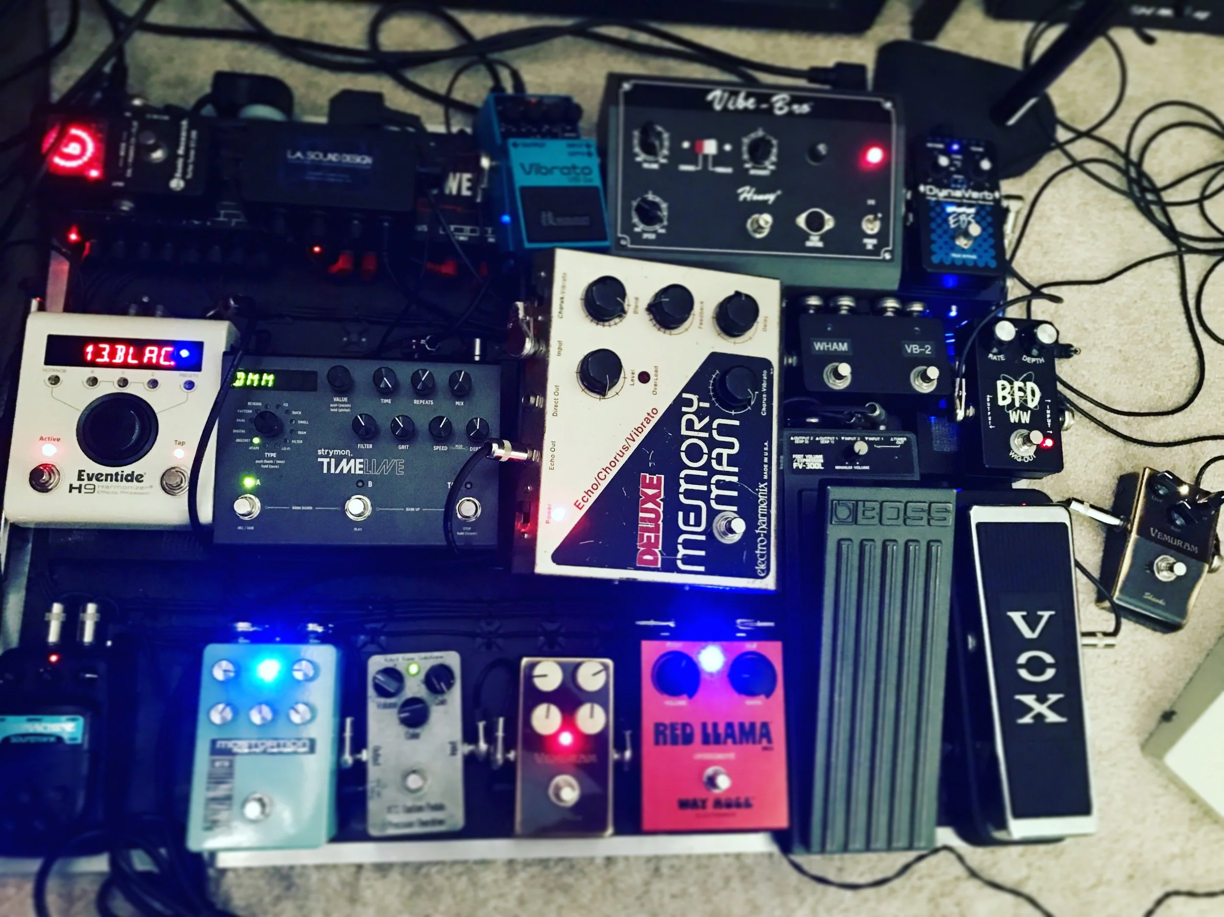 A messy mix of exploration... getting the tones together.