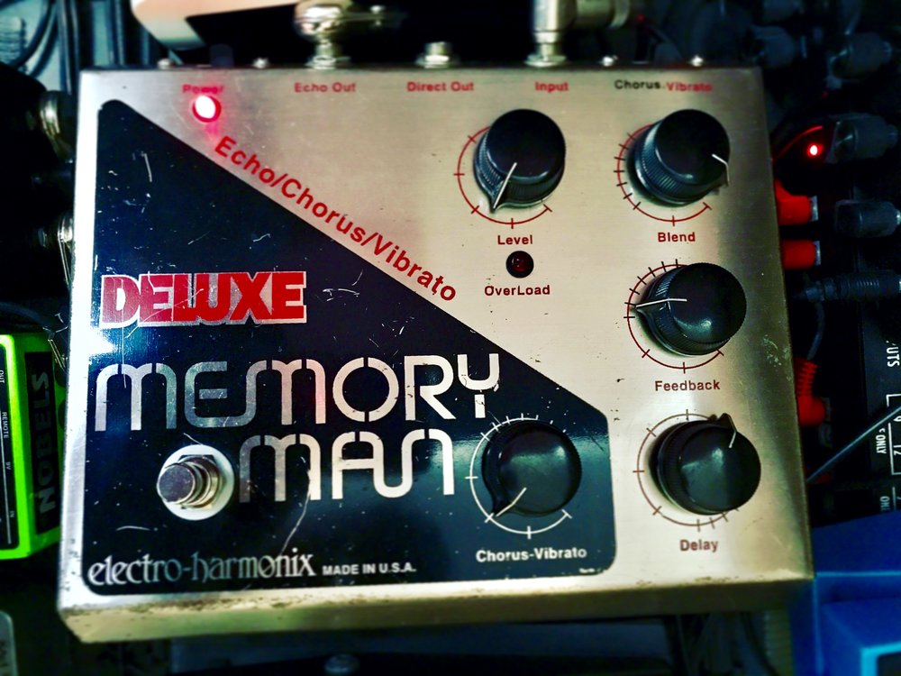 The King of Analog Delays ::: Electro Harmonix Deluxe Memory Man 