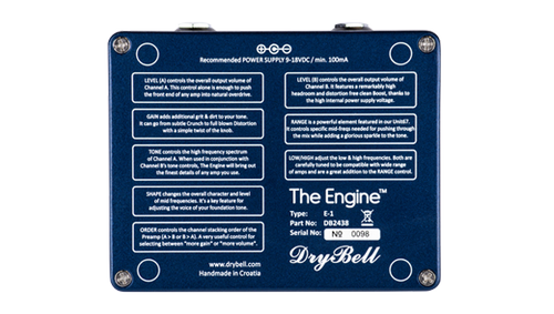 DryBell || THE ENGINE || FOUNDATION PREAMP — Tinkercity DryBell || THE ENGINE || FOUNDATION PREAMP — Tinkercity