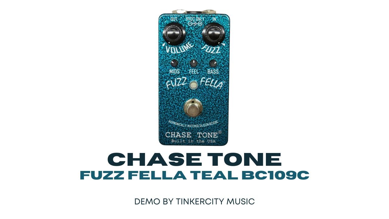 CHASE TONE || FUZZ FELLA TEAL BC109C — Tinkercity