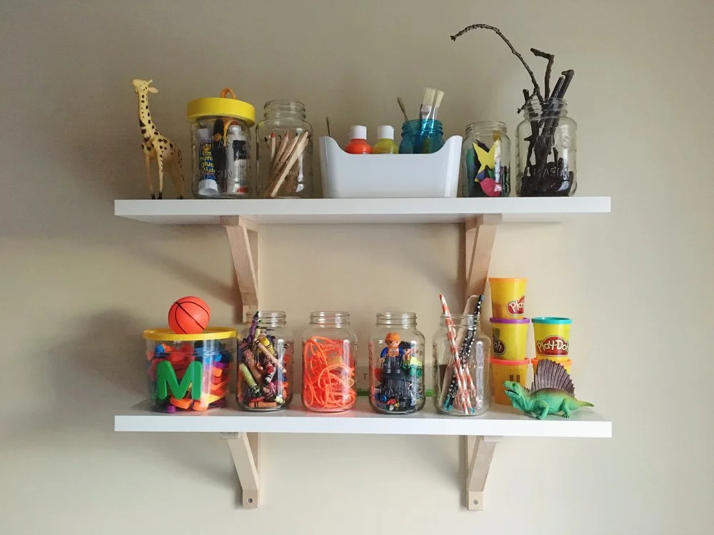 Craft + Play Nook for Small Space Living