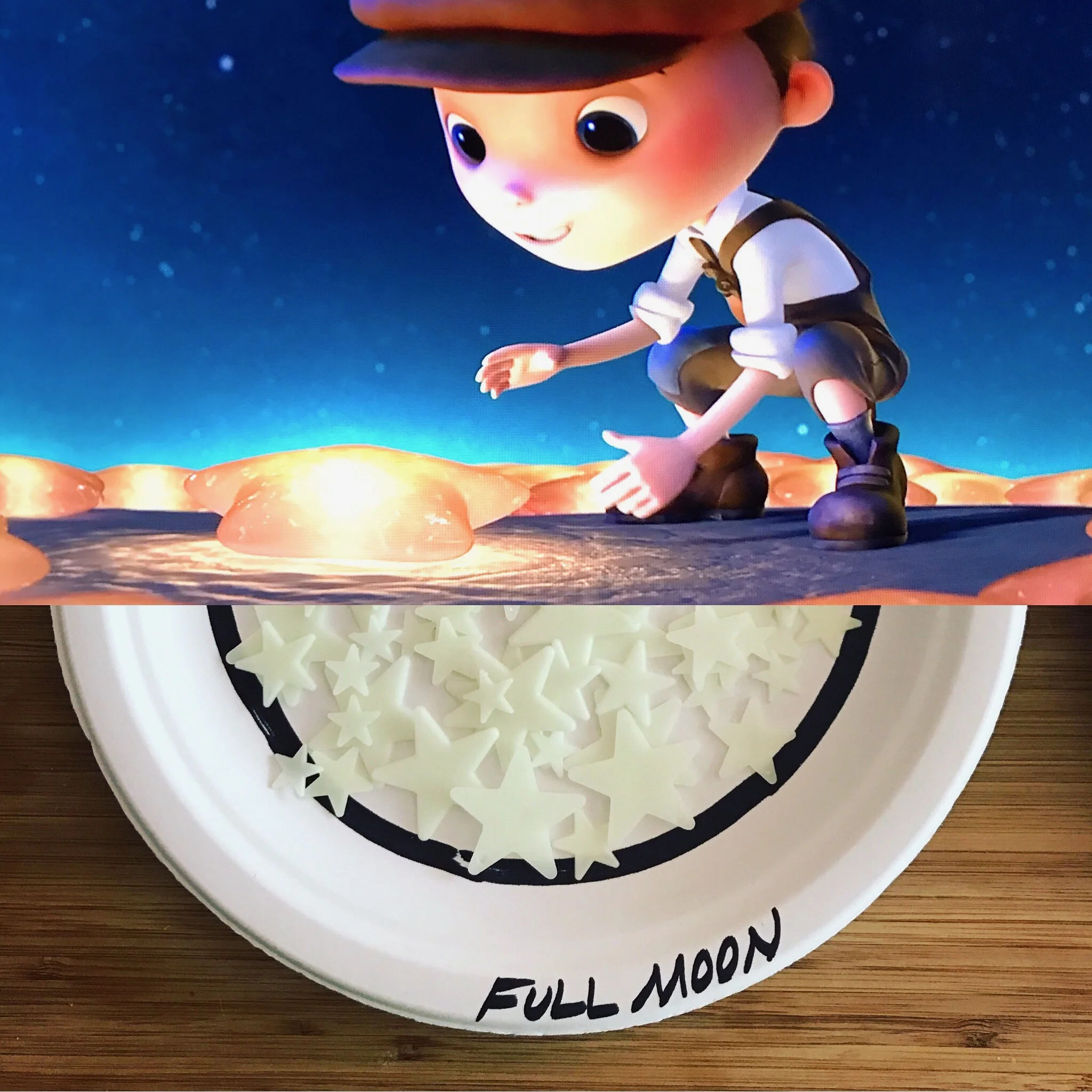Pixar’s “La Luna” + Glow-in-the-Dark Moon Puzzle