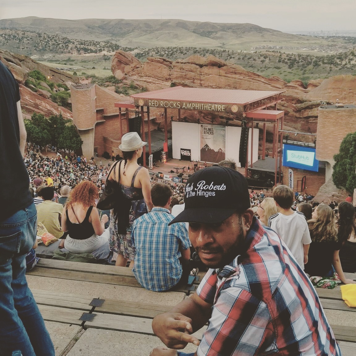 Moses first time @ Red Rock Amphitheatre