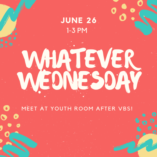 "Whatever" Wednesday