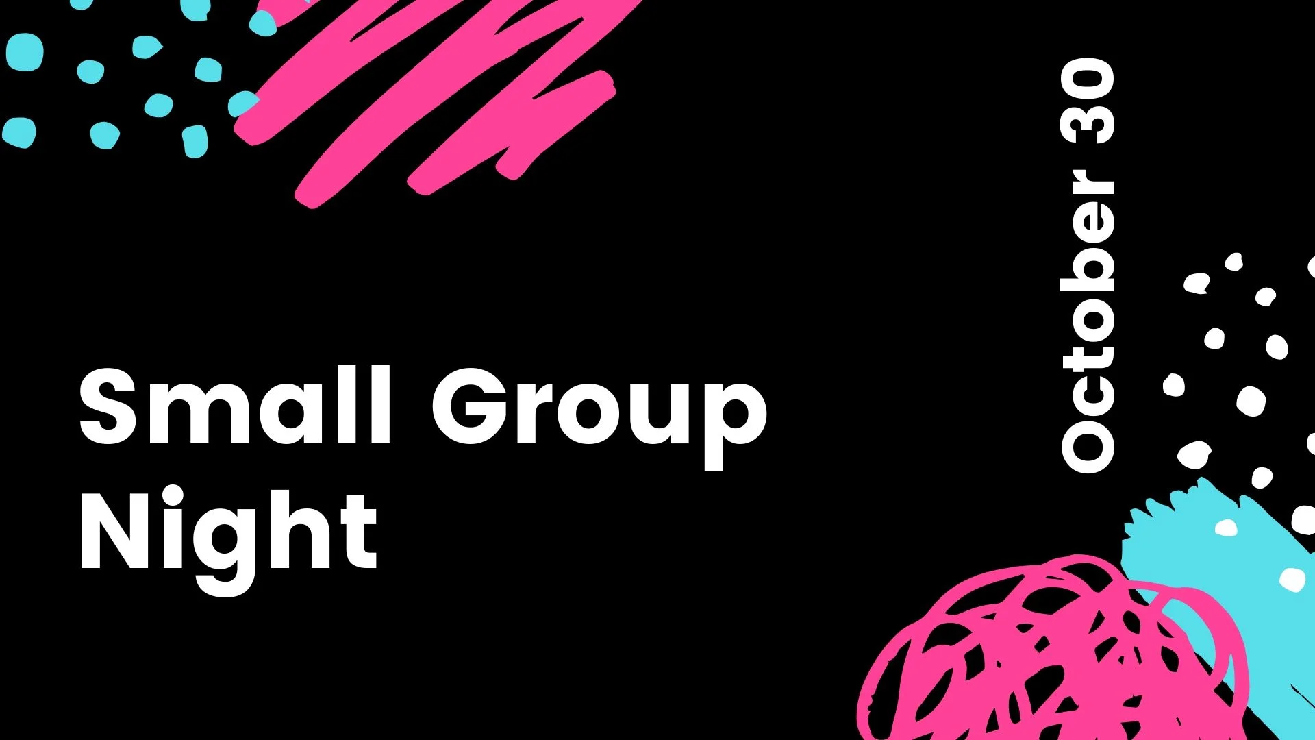 Small Group Night