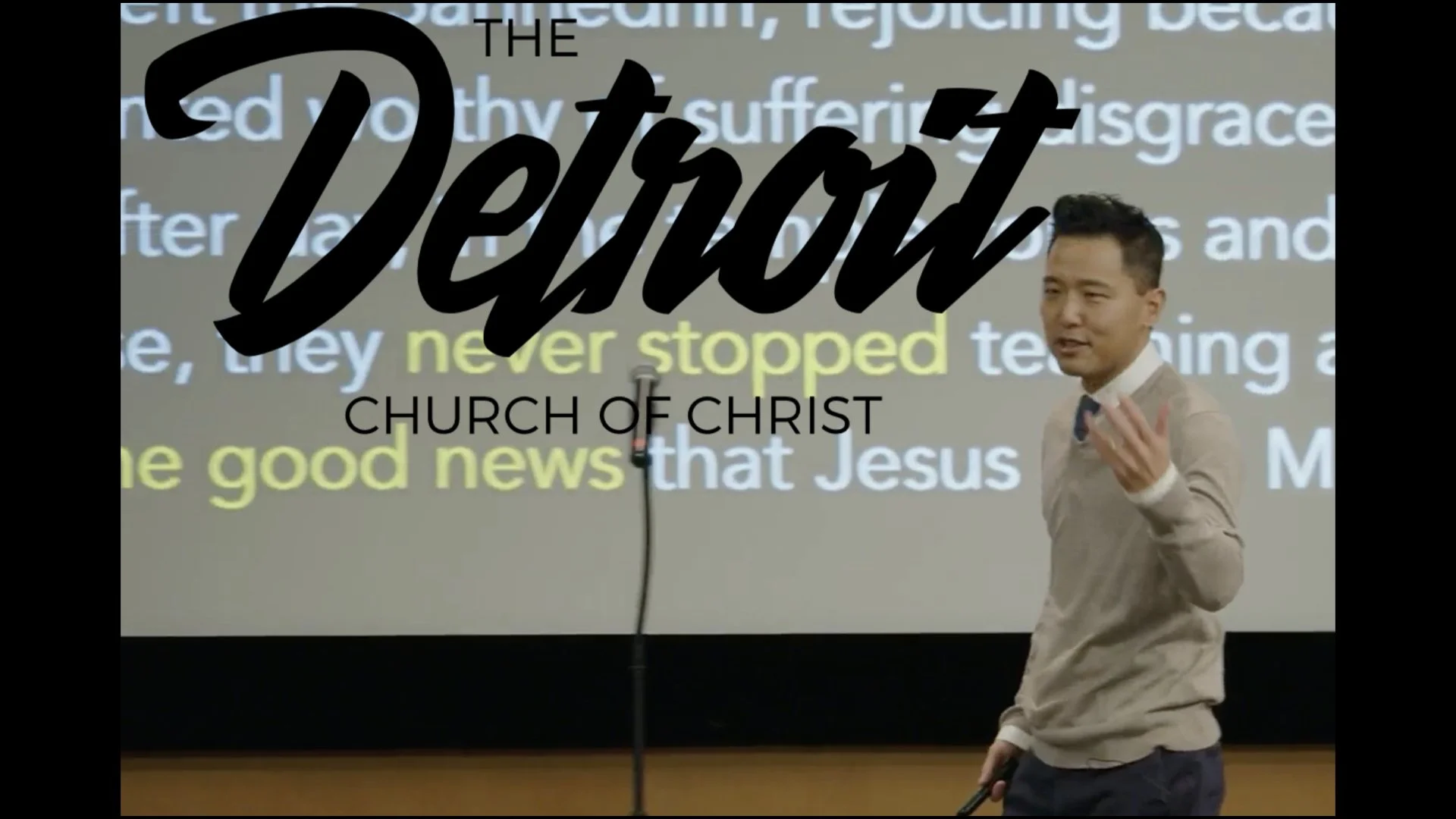 Proclaiming the Good News