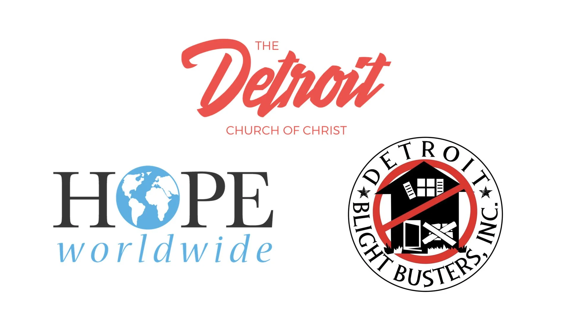 HOPE WorldWide Detroit Chapter Blight Buster Day!