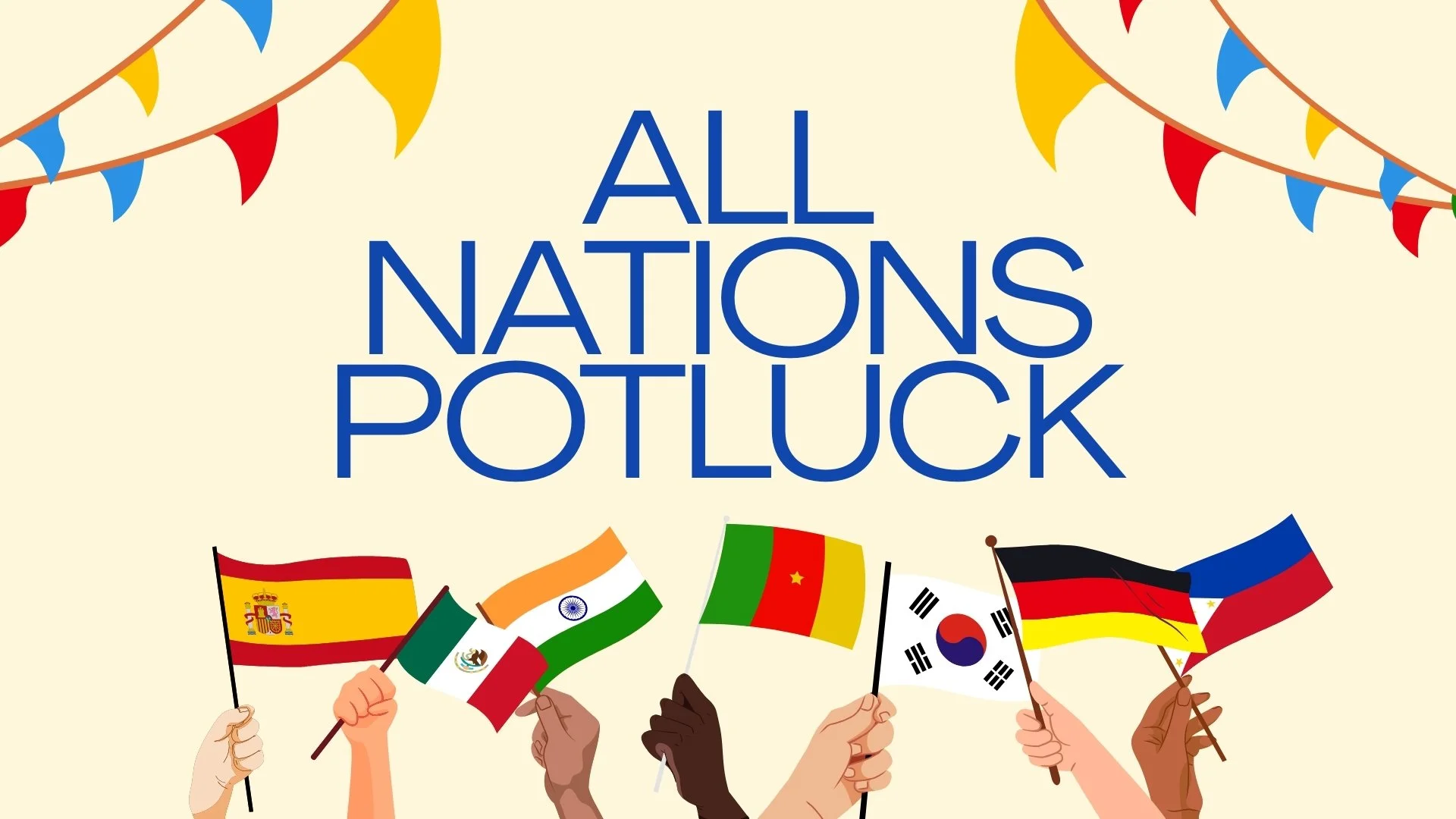 All Nations Potluck/Special Missions Sunday