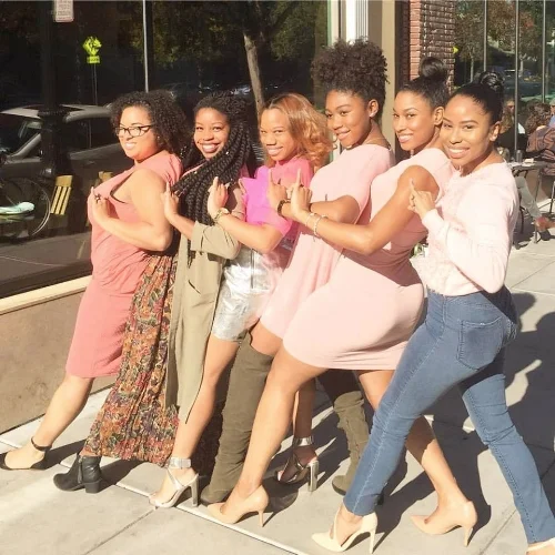 Sorors and I at the #WerqueDominiqueLaunch brunch