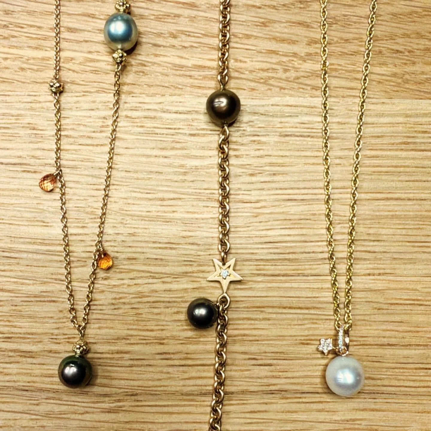 #pearls from #tahiti in #gold with #diamonds #finejewelry #jewelry #handmade #from #alexakoleschjewellery