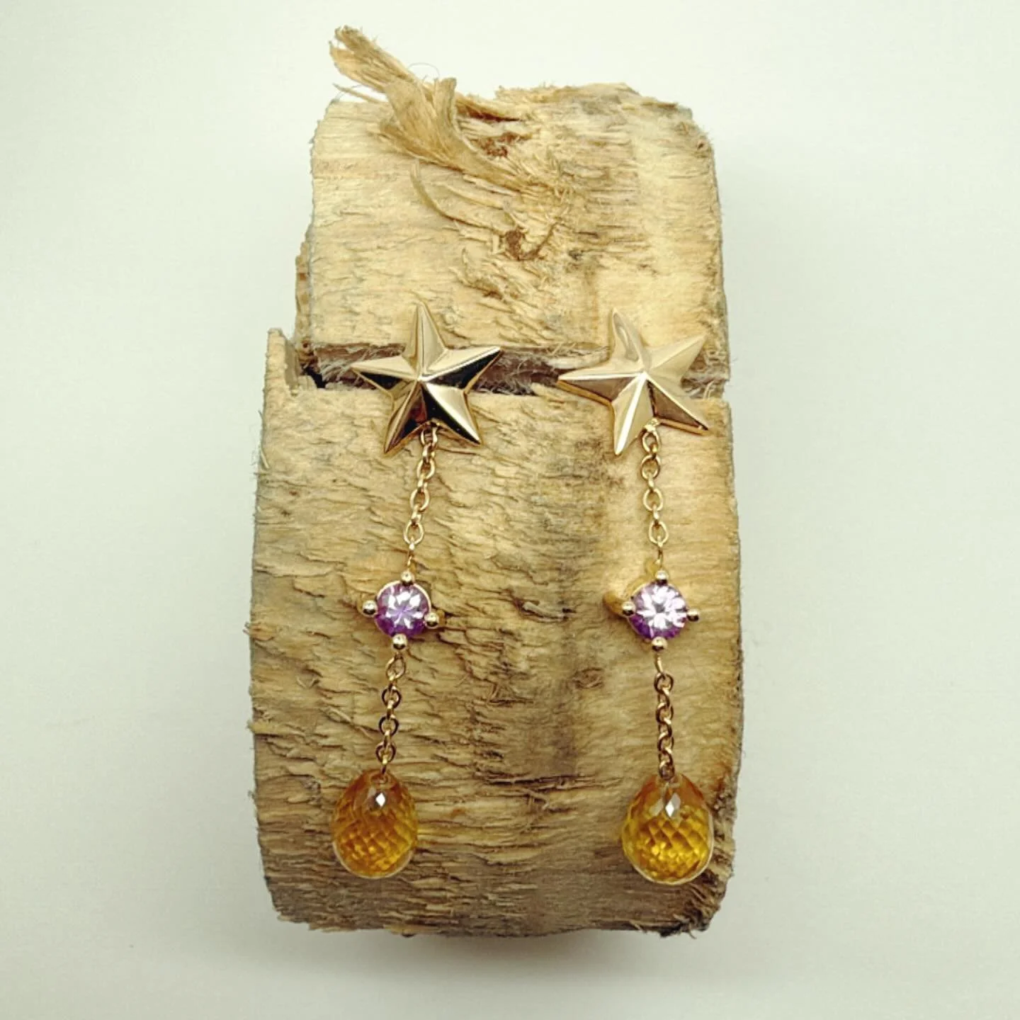 #earrings #jewellery #saphires #star #finejewelry #alexakoleschjewellery