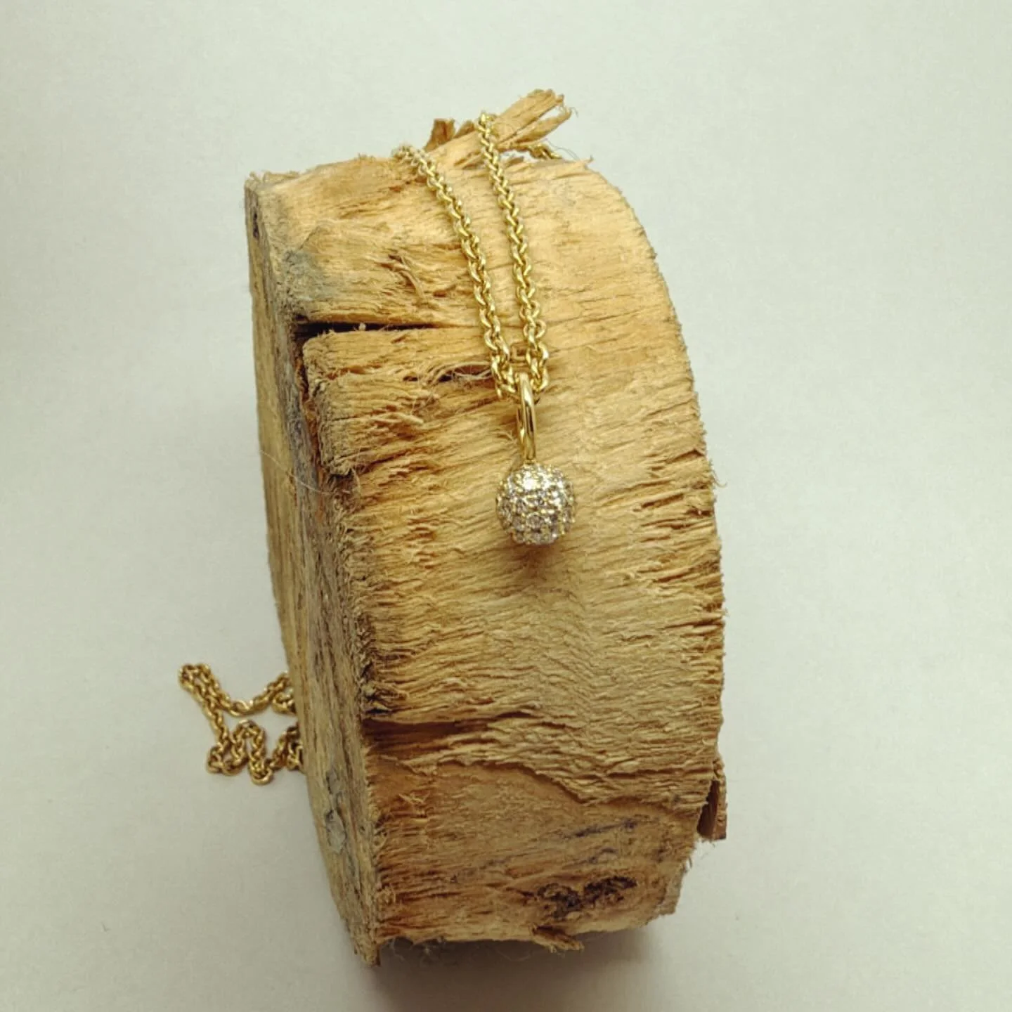 #diamond #ball #jewellery #handmade #alexakoleschjewellery