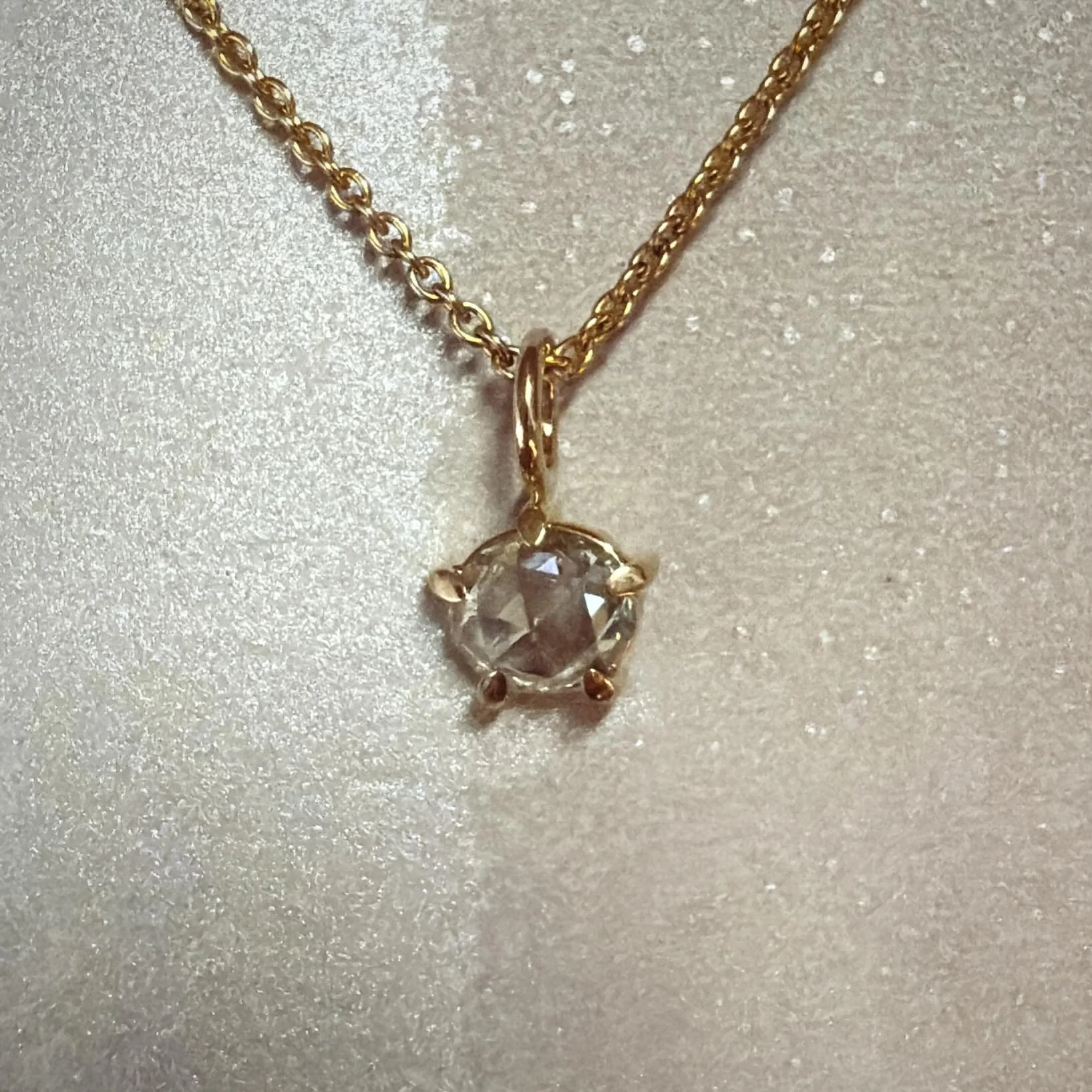 #diamond #rose #jewellery #handmade #alexakoleschjewellery