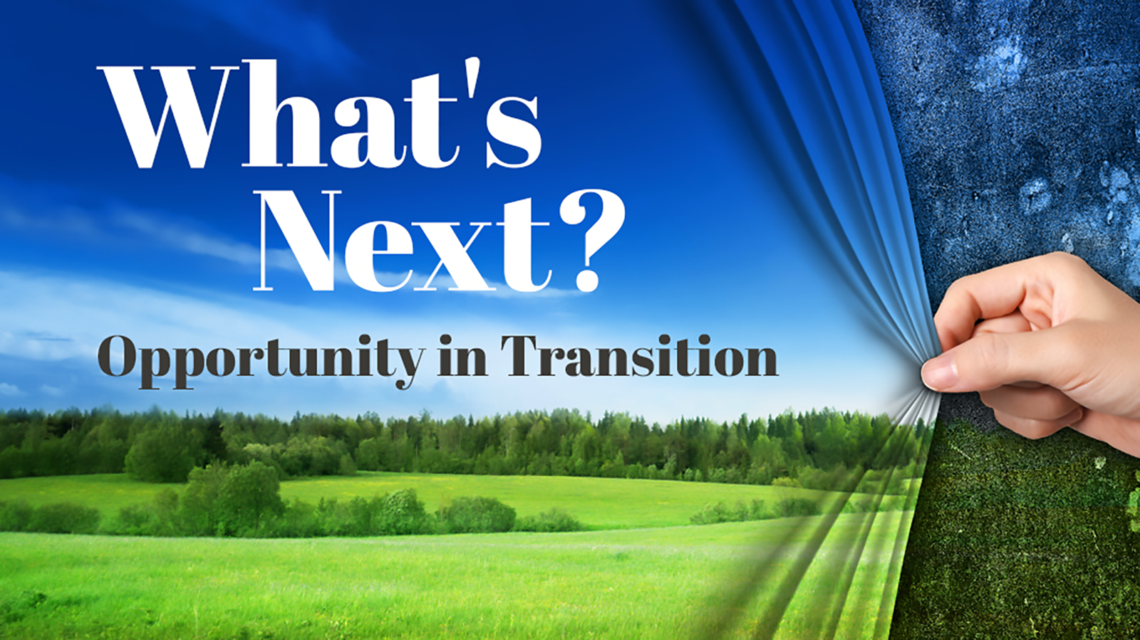 What's Next? Opportunity in Transition