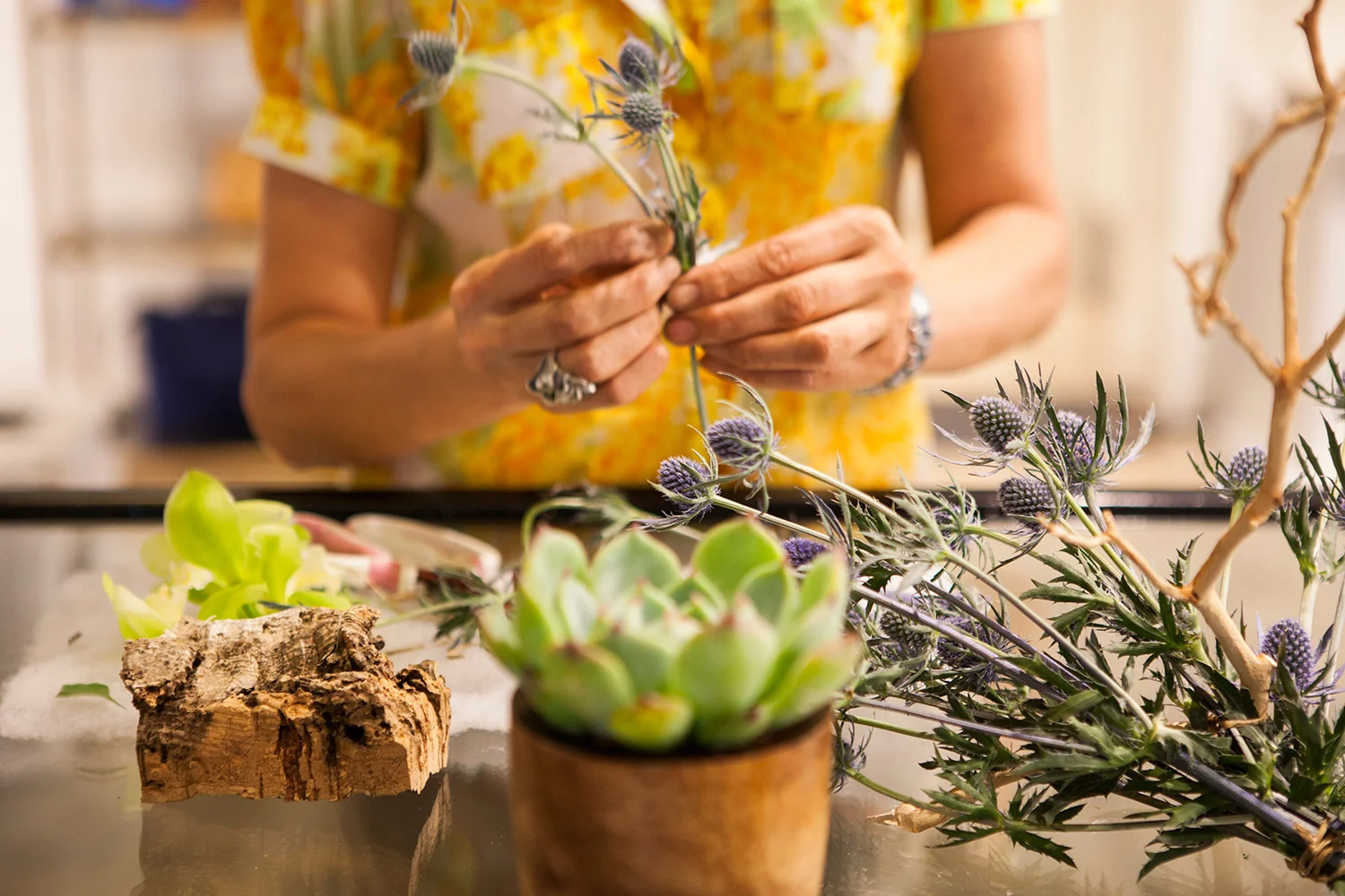 Grand ReOpening calls for a party and lots of flowers.