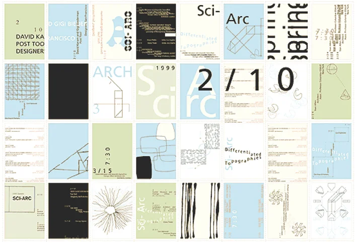 SCI ARC Lecture Poster