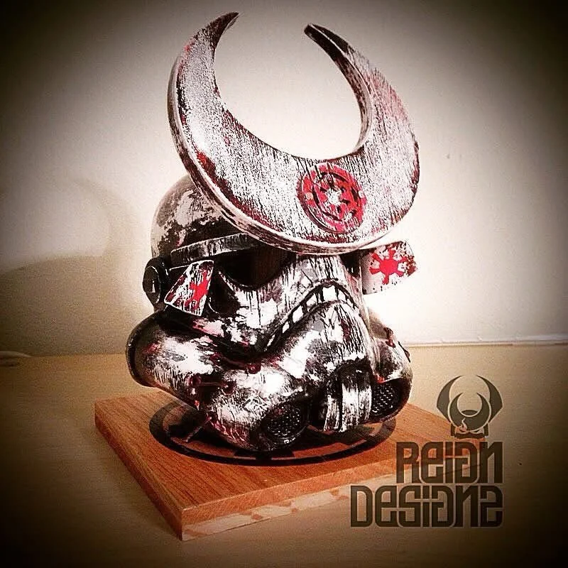 Samurai Stormtrooper Helmet no. 2 - Small Version