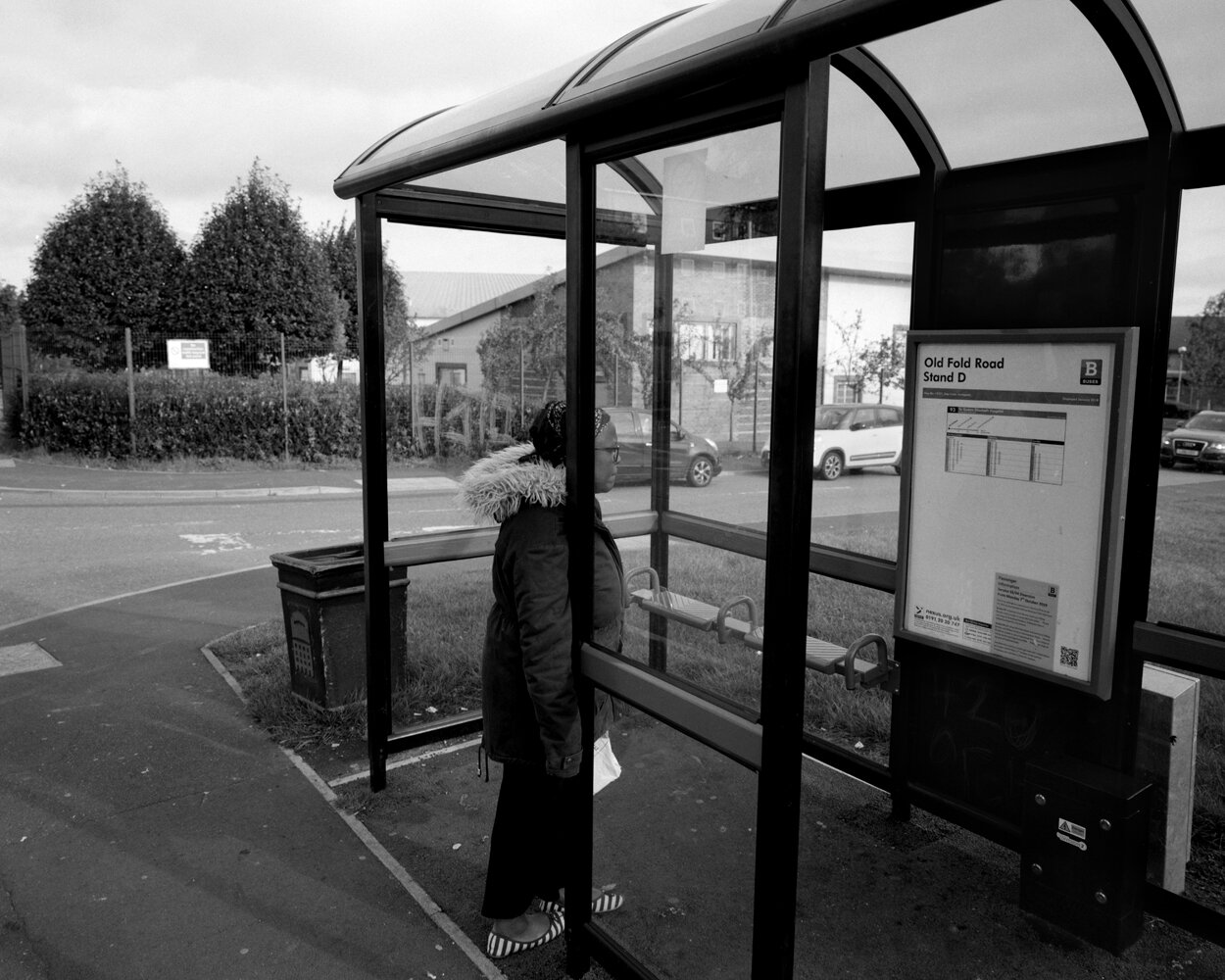 A Woman Waiting For The Bus - Gateshead.jpg