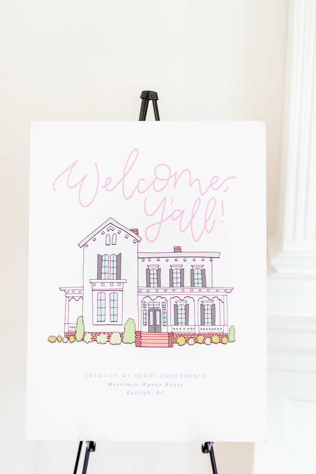 Welcome-Sign-Creative-At-Heart-Conference-Raleigh-North-Carolina-Holly-Felts-Photography-115.jpg