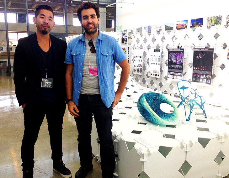 Alvin Huang and Apollo Spiliotis at ACADIA 2014
