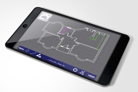 SitePAD concept on iPAD