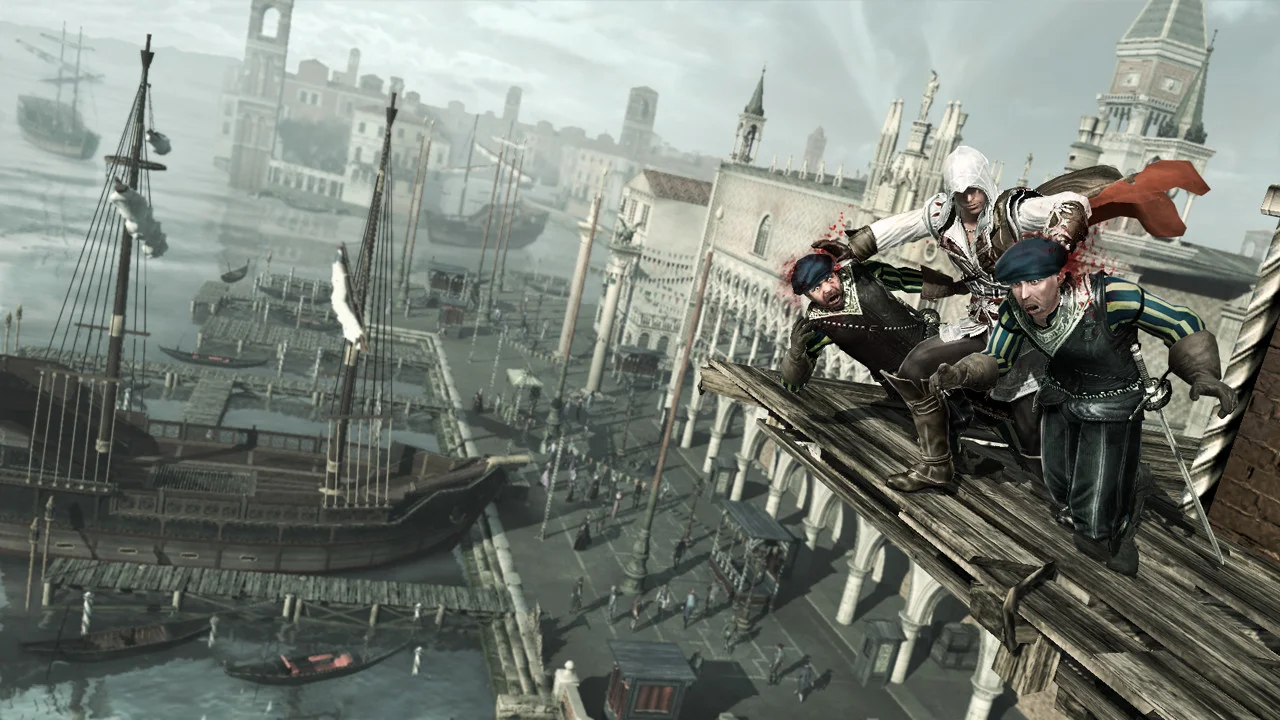 Scene from Assassin’s Creed II. Image © Ubisoft Montreal