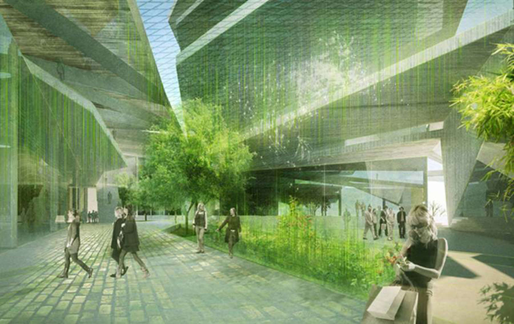 Camellian Opera House by Matteo Cainer Architects