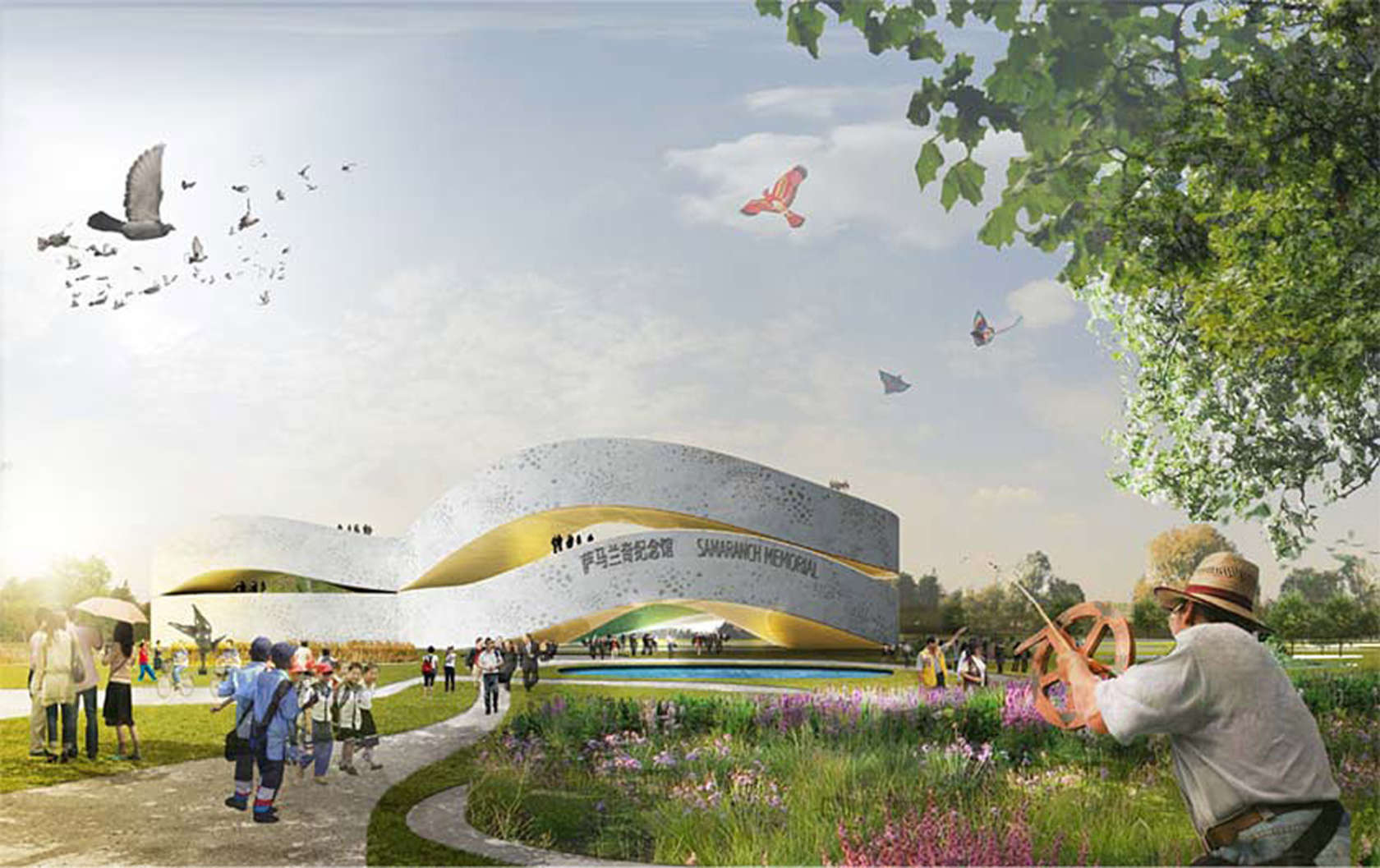 Samaranch Memorial Museum by HAO Holm Architecture Office