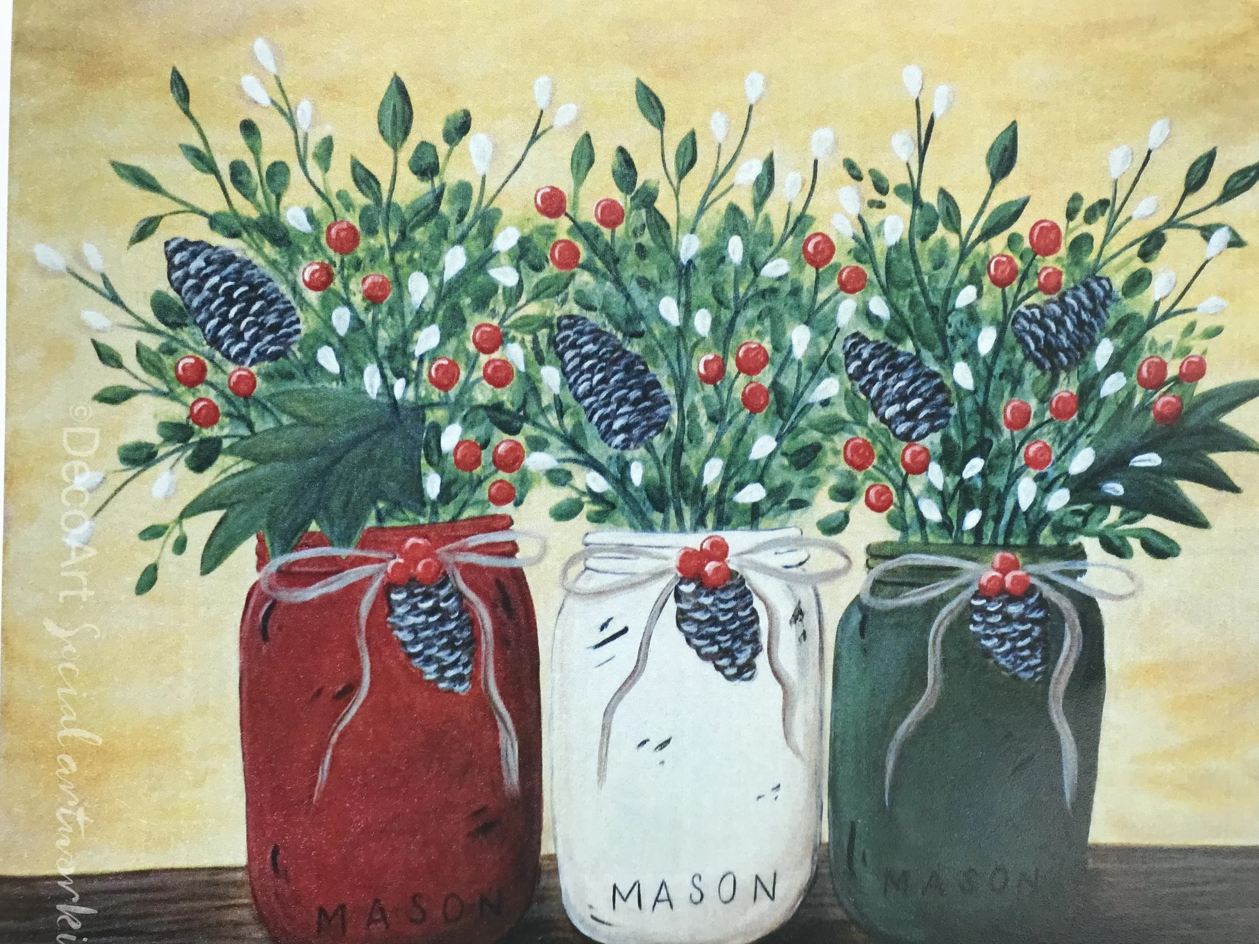 Christmas Mason Jars