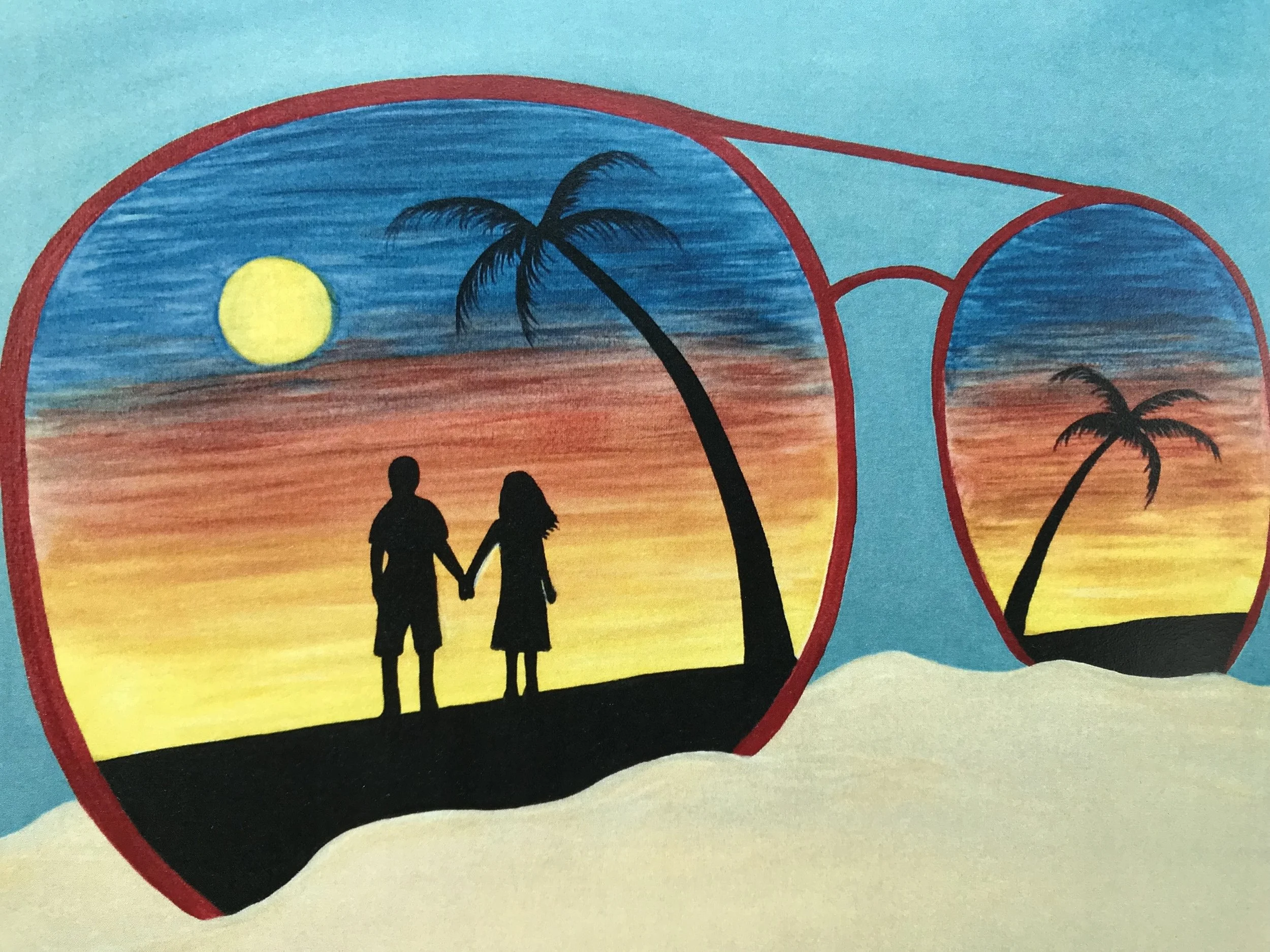 Sunglasses and Sand