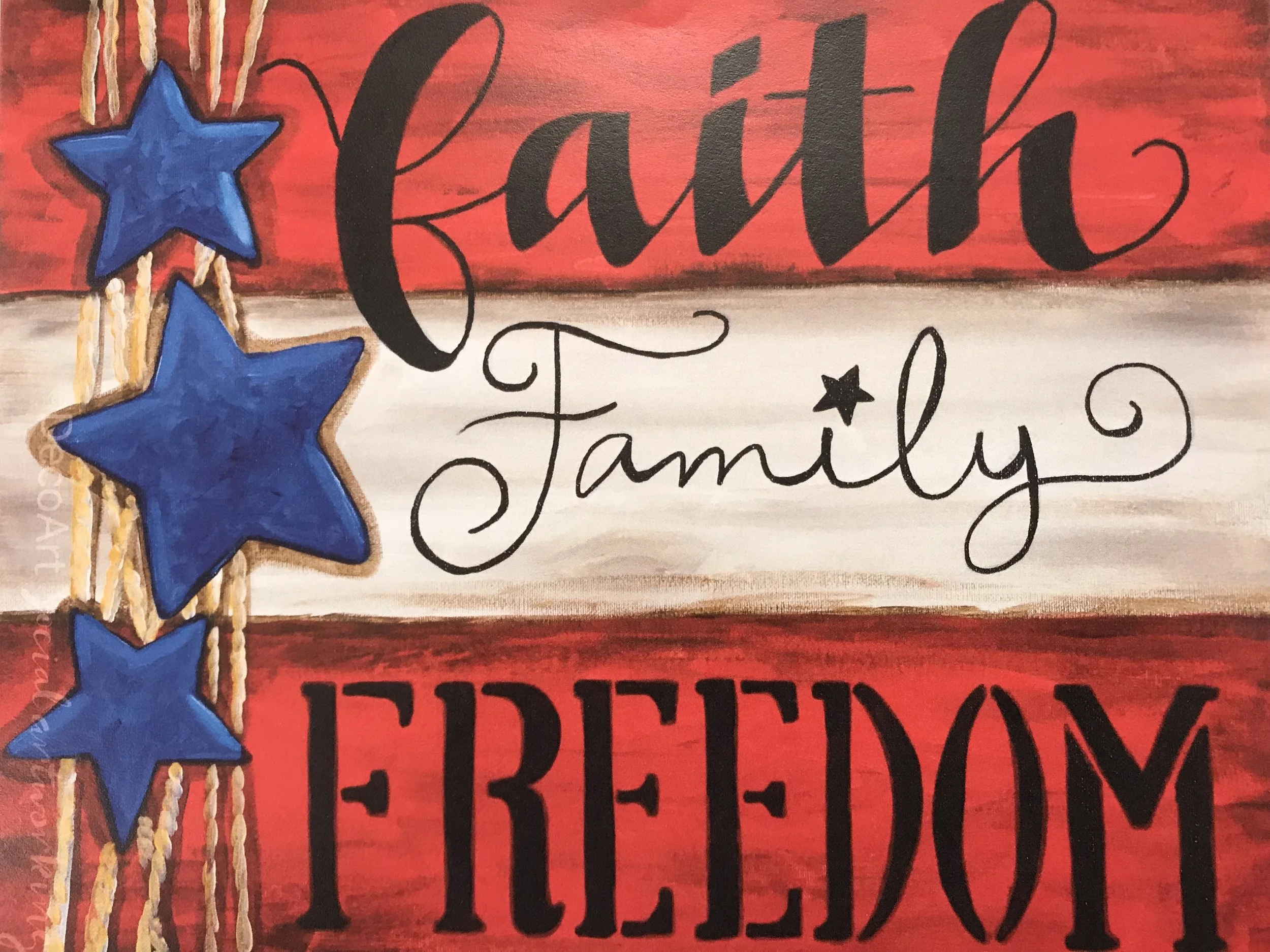 Faith, Family, Freedom